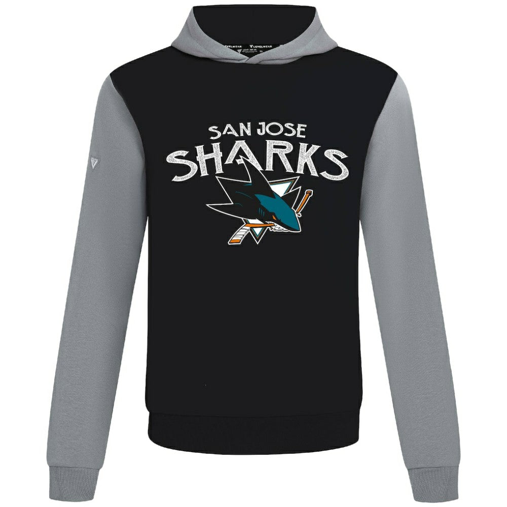 San Jose Sharks Levelwear Ultimate Mission Pullover Hoodie - NHL Hoodies