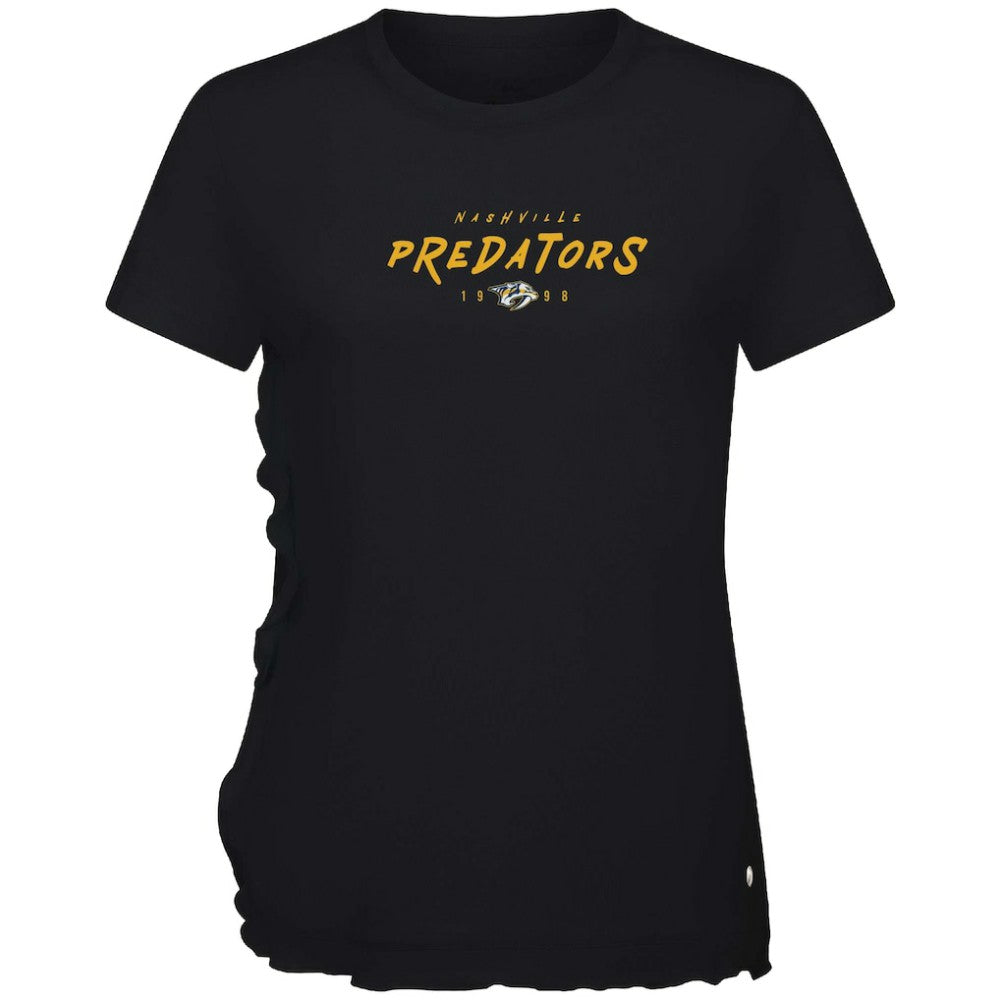 Nashville Predators Levelwear Women's Airflow Scratched T-Shirt - NHL T-shirts