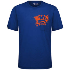 New York Islanders Levelwear Focal Blasted T-Shirt - NHL T-shirts