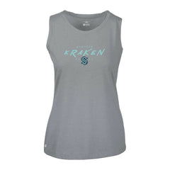 Seattle Kraken Levelwear Women's Macy Scratched Tank Top - NHL Tank Top