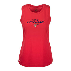 Florida Panthers Levelwear Women's Macy Scratched Tank Top - NHL Tank Top