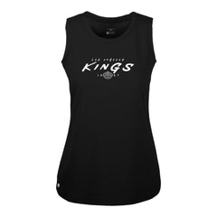 Los Angeles Kings Levelwear Women's Macy Scratched Tank Top - NHL Tank Top