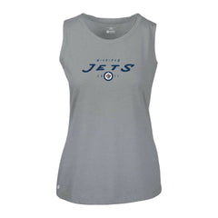 Winnipeg Jets Levelwear Women's Macy Scratched Tank Top - NHL Tank Top
