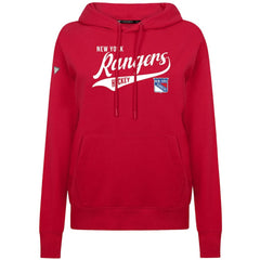 New York Rangers Levelwear Women's Adorn Glide Pullover Hoodie - NHL Hoodies
