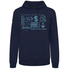 Seattle Kraken Levelwear Podium Campaign Pullover Hoodie - NHL Hoodies