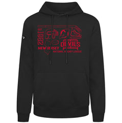 New Jersey Devils Levelwear Podium Campaign Pullover Hoodie - NHL Jerseys