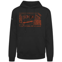 Philadelphia Flyers Levelwear Podium Campaign Pullover Hoodie - NHL Hoodies