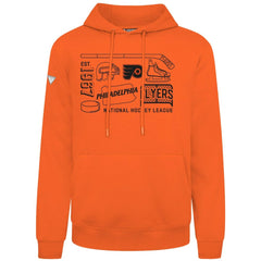 Philadelphia Flyers Levelwear Podium Campaign Pullover Hoodie - NHL Hoodies