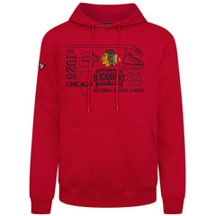 Chicago Blackhawks Levelwear Podium Campaign Pullover Hoodie - NHL Hoodies