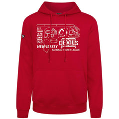 New Jersey Devils Levelwear Podium Campaign Pullover Hoodie - NHL Jerseys