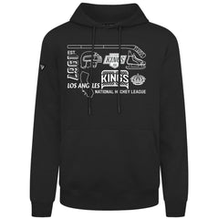 Los Angeles Kings Levelwear Podium Campaign Pullover Hoodie - NHL Hoodies