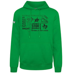 Dallas Stars Levelwear Podium Campaign Pullover Hoodie - NHL Hoodies