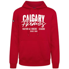 Calgary Flames Levelwear Podium Response Pullover Hoodie - NHL Hoodies