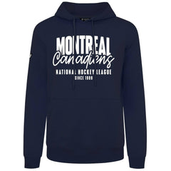 Montreal Canadiens Levelwear Podium Response Pullover Hoodie - NHL Hoodies
