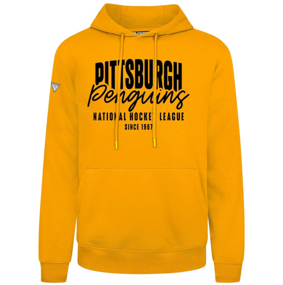 Pittsburgh Penguins Levelwear Podium Response Pullover Hoodie - NHL Hoodies