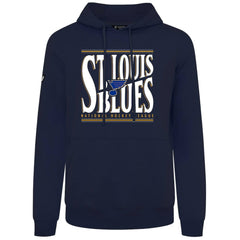 St. Louis Blues Levelwear Podium Powerhouse Pullover Hoodie - NHL Hoodies