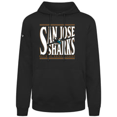 San Jose Sharks Levelwear Podium Powerhouse Pullover Hoodie - NHL Hoodies