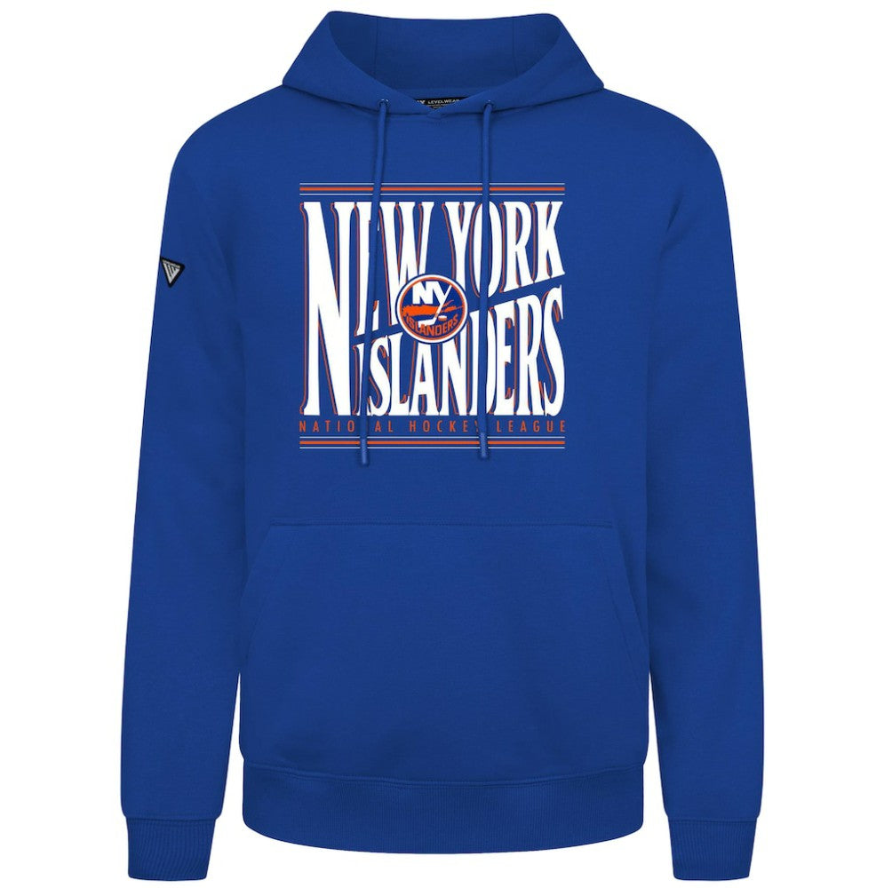 New York Islanders Levelwear Podium Powerhouse Pullover Hoodie - NHL Hoodies