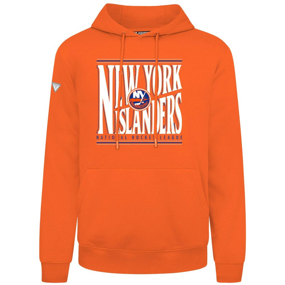 New York Islanders Levelwear Podium Powerhouse Pullover Hoodie - NHL Hoodies