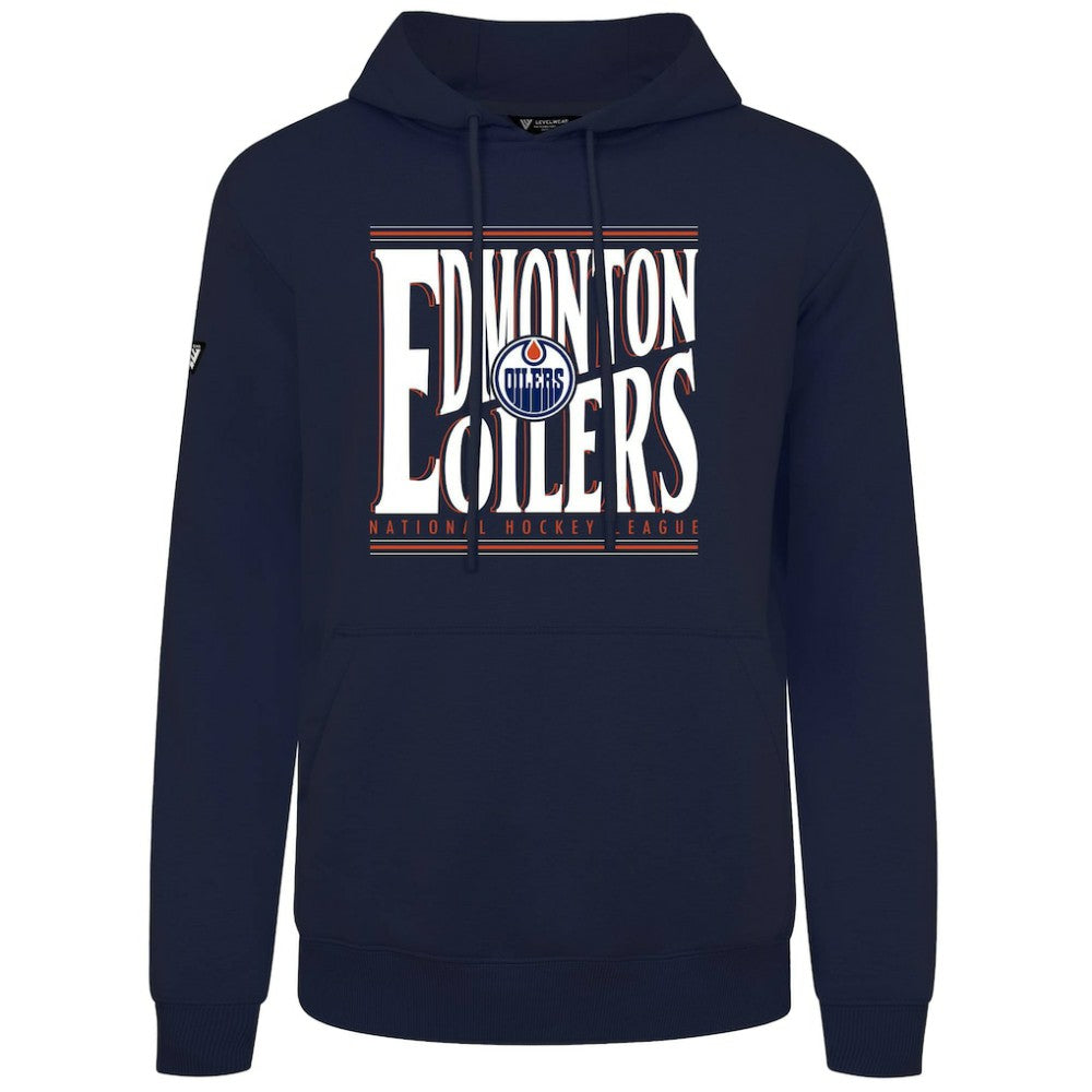 Edmonton Oilers Levelwear Podium Powerhouse Pullover Hoodie - NHL Hoodies