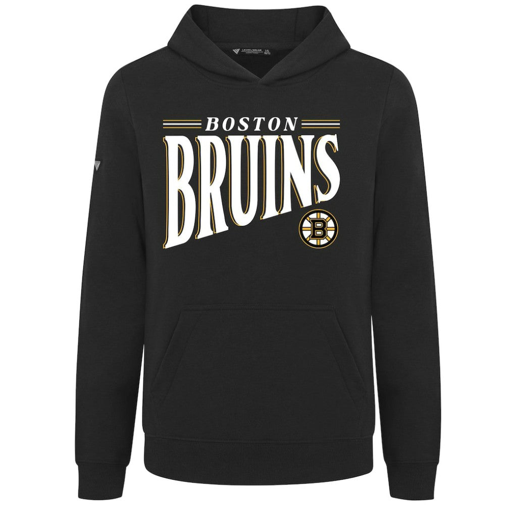 Boston Bruins Levelwear Youth Jr Podium Tally Pullover Hoodie - NHL Hoodies