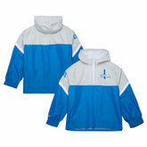 Detroit Lions Tie Breaker Vintage Logo Lightweight Anorak Half-Zip Windbreaker | NFL New