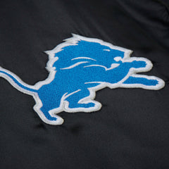 Detroit Lions Downtown Satin Full-Snap Hooded Jacket | NFL On sale