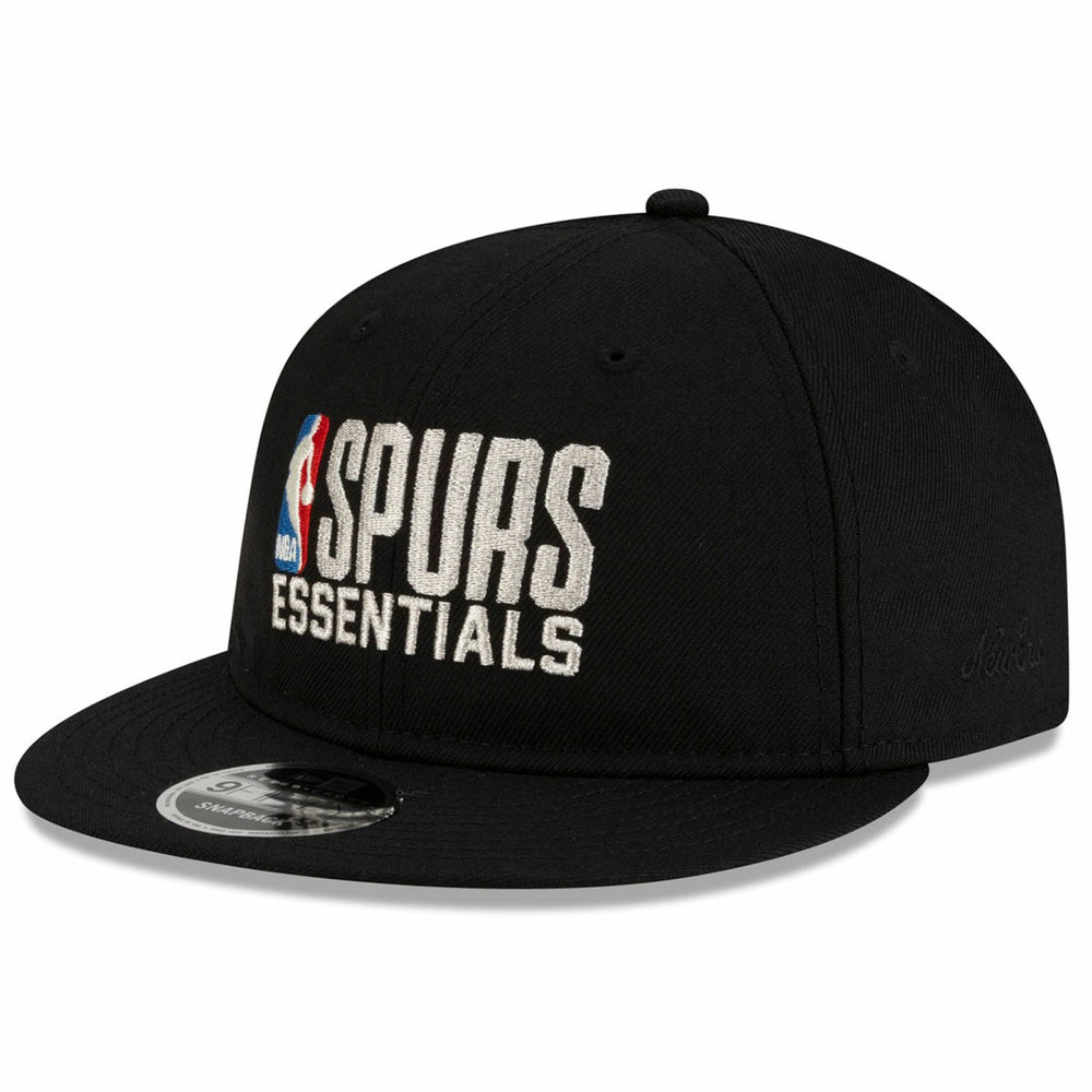 Black San Antonio Spurs Fear of God Unisex Essentials 9FIFTY Snapback Hat | NBA