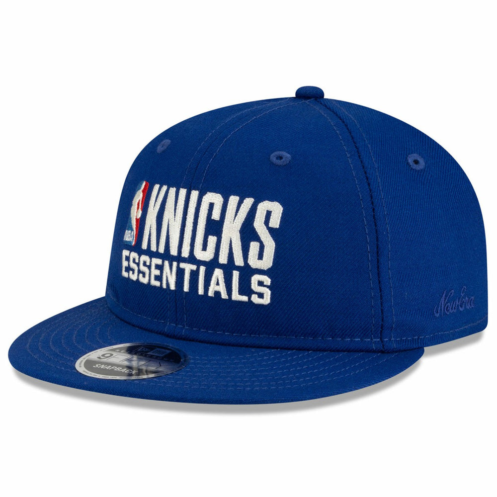 Blue New York Knicks Fear of God Unisex Essentials 9FIFTY Snapback Hat | NBA