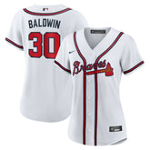 Drake Baldwin Atlanta Braves Nike Women's Home Replica Jersey - MLB Jerseys