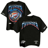 Black Oklahoma City Thunder Two Hype Drip & Dime Collection Premium T-Shirt | NBA
