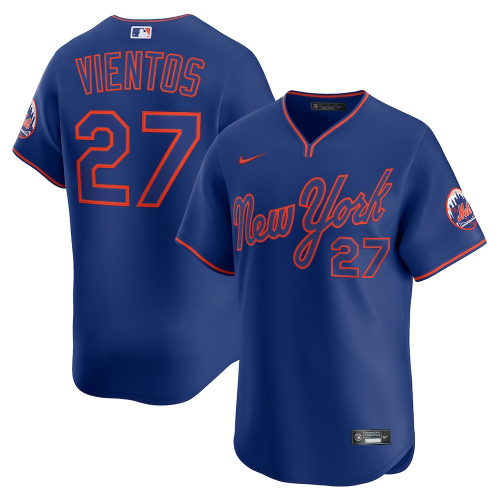 Mark Vientos New York Mets Nike Alternate Limited Player Jersey - MLB Jerseys