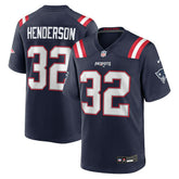 New England Patriots TreVeyon Henderson 2025 NFL Draft Game Jersey | NFL Discount