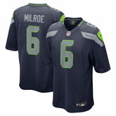 Seattle Seahawks Jalen Milroe 2025 NFL Draft Game Jersey | NFL Online