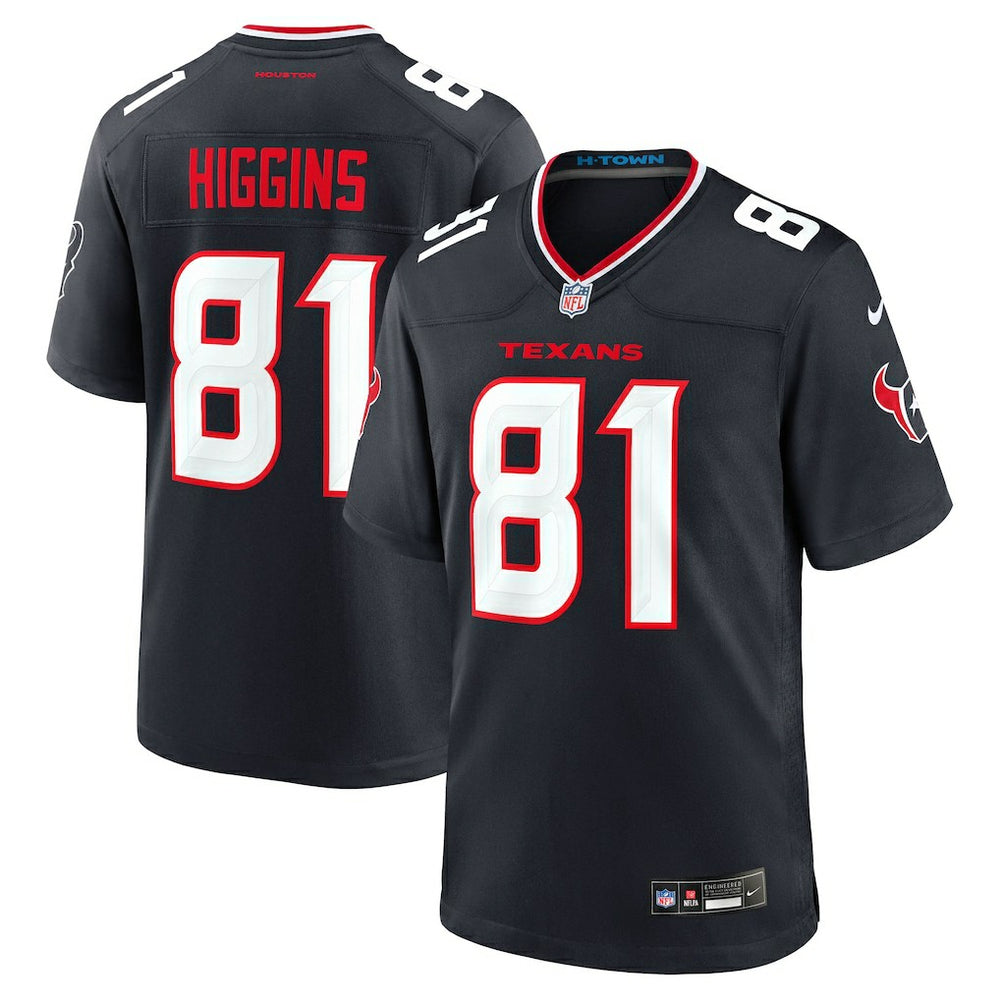 Houston Texans Jayden Higgins Game Jersey | NFL New