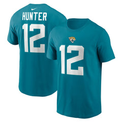 Jacksonville Jaguars Travis Hunter Name & Number T-Shirt | NFL Hot