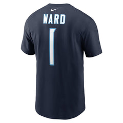 Tennessee Titans Cameron Ward Name & Number T-Shirt | NFL Sale