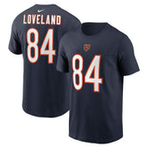 Chicago Bears Colston Loveland Name & Number T-Shirt | NFL On sale