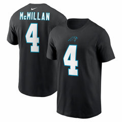 Carolina Panthers Tetairoa McMillan Name & Number T-Shirt | NFL Online