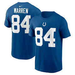 Indianapolis Colts Tyler Warren Name & Number T-Shirt | NFL Hot
