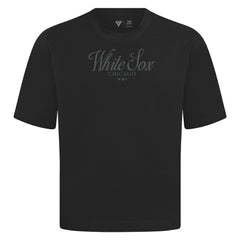 Chicago White Sox Levelwear Ethereal Oversized Luxe Signature Knit T-Shirt - MLB T-shirts