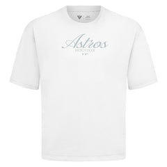 Houston Astros Levelwear Ethereal Oversized Luxe Signature Knit T-Shirt - MLB T-shirts