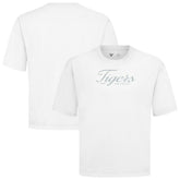 Detroit Tigers Levelwear Ethereal Oversized Luxe Signature Knit T-Shirt - MLB T-shirts