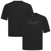 Kansas City Royals Levelwear Ethereal Oversized Luxe Signature Knit T-Shirt - MLB T-shirts