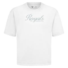 Kansas City Royals Levelwear Ethereal Oversized Luxe Signature Knit T-Shirt - MLB T-shirts