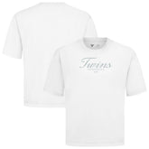 Minnesota Twins Levelwear Ethereal Oversized Luxe Signature Knit T-Shirt - MLB T-shirts