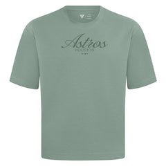 Houston Astros Levelwear Ethereal Oversized Luxe Signature Knit T-Shirt - MLB T-shirts