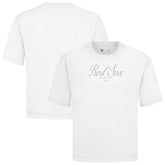 Boston Red Sox Levelwear Ethereal Oversized Luxe Signature Knit T-Shirt - MLB T-shirts