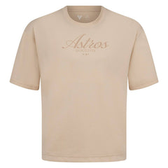 Houston Astros Levelwear Ethereal Oversized Luxe Signature Knit T-Shirt - MLB T-shirts