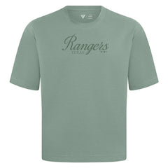 Texas Rangers Levelwear Ethereal Oversized Luxe Signature Knit T-Shirt - MLB T-shirts